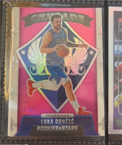2020 Panini Rookies & Stars Crusade #CR-LD Luka Dončić — front