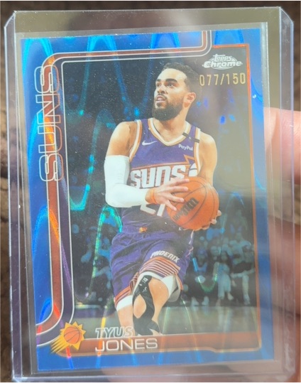 2020 Topps Chrome #84 Tyus Jones — front