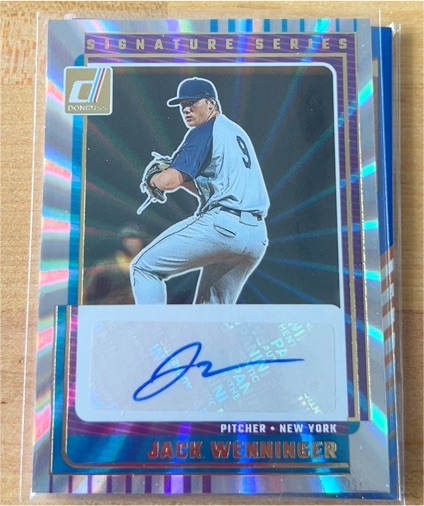 2000 Donruss Signature Series #SS-JW Jack Wenninger — front