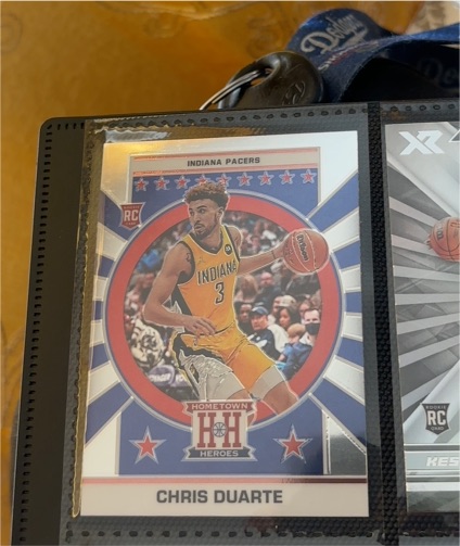 2021 Panini Hometown Heroes Chris Duarte — front