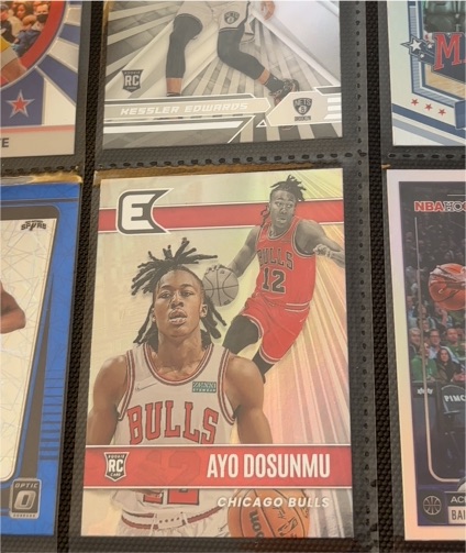 2021 Panini Essentials #E1 Ayo Dosunmu — front