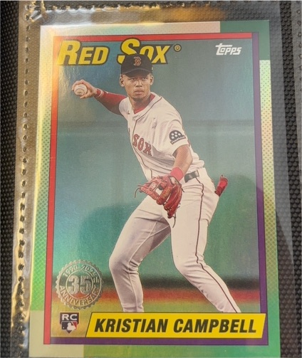 2022 Topps 35th Anniversary #RC Kristian Campbell — front