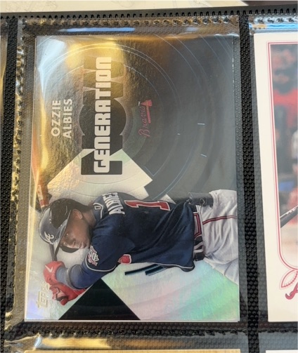 2021 Topps Generation Now #GEN-1 Ozzie Albies — front