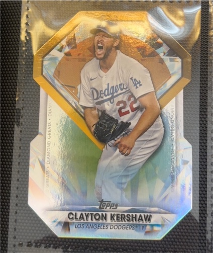 2022 Topps Diamond Greats #DG-CK Clayton Kershaw — front