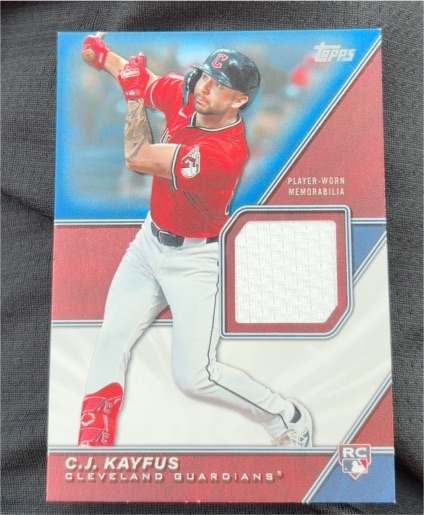 2021 Topps C.J. Kayfus Rookie Card — front