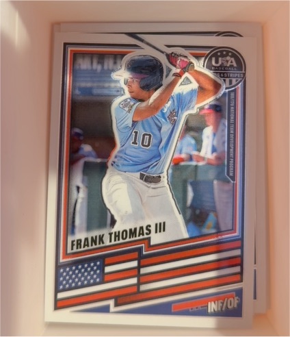 2021 Topps USA Baseball #USA-10 Frank Thomas III — front
