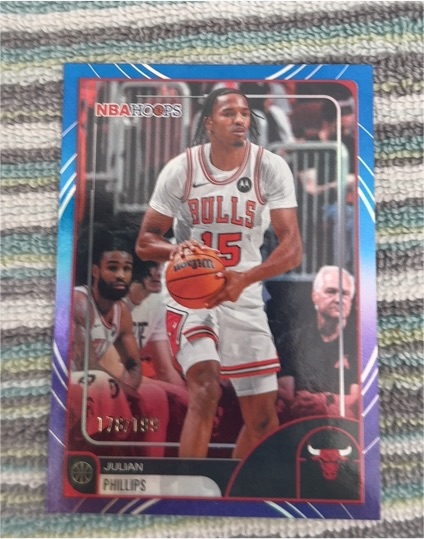 2022 NBA Hoops #178 Julius Phillips — front