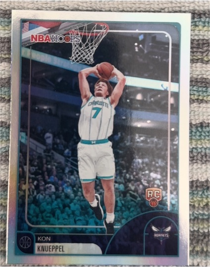 2022 NBA Hoops #RC Kon Kneuppel Rookie Card — front