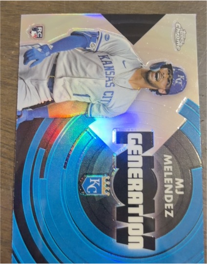 2020 Topps Chrome Generation Now #CG-1 MJ Melendez — front
