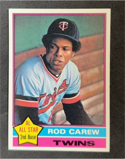 1977 Topps #300 Rod Carew — front