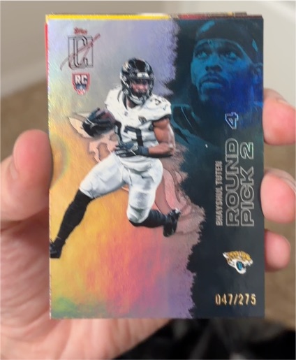 2023 Panini Prizm Draft Picks #Round 4 Pick 2 Zay Flowers — front