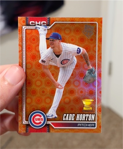 2023 Topps 75th Anniversary #CHC Cade Horton — front