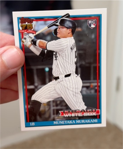 2022 Topps 75 Years of Baseball #1 Munetaka Murakami — front