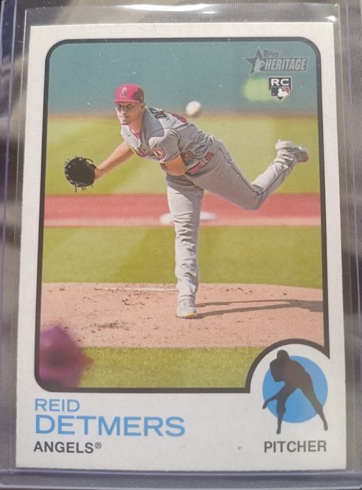 2021 Topps Heritage #TH-1 Reid Detmers — front