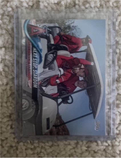 2023 Topps Next Stop Stardom Los Angeles Angels — front