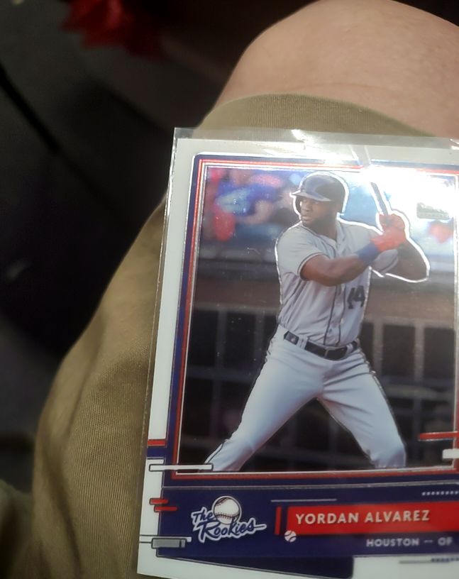 2023 Topps The Rookies #TR-14 Yordan Alvarez — front