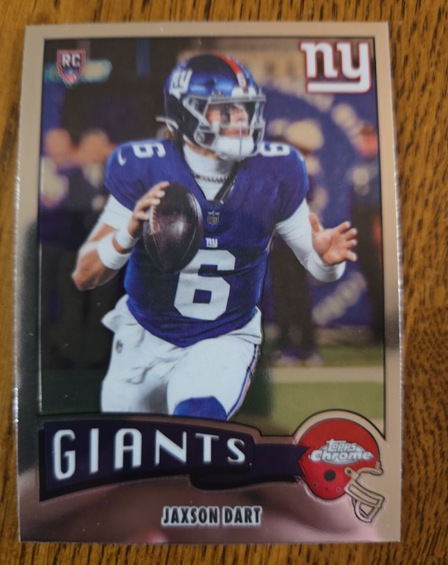 2023 Topps Chrome #RC Jaxson Dart — front
