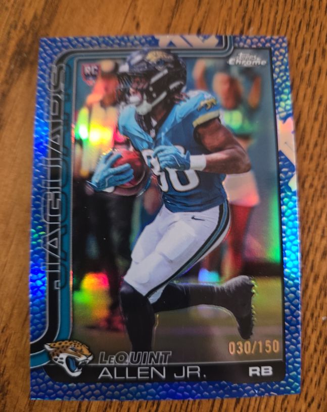 2021 Topps Chrome #LeQuint Allen Jr. RC — front