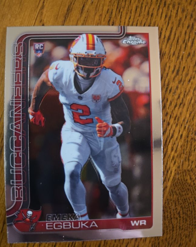 2023 Topps Chrome #RC Emeka Egbuka — front