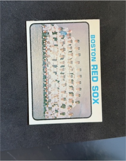 1971 Topps #600 Boston Red Sox Team — front