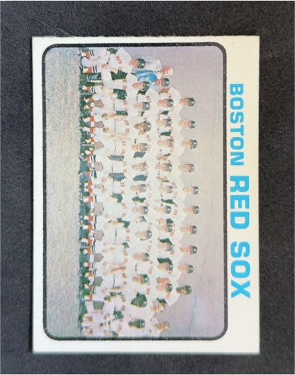 1971 Topps #581 Boston Red Sox Team — front