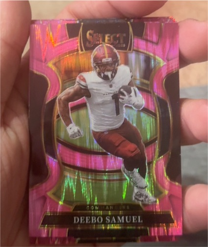 2020 Panini Select #3 Deebo Samuel — front