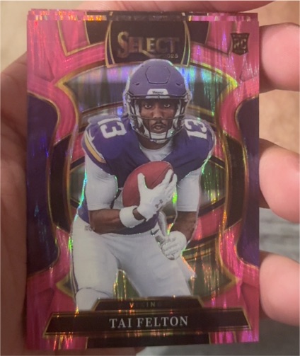 2020 Panini Select #205 Tai Felton — front