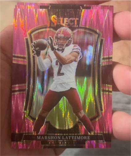 2023 Panini Select #62 Marshon Lattimore — front