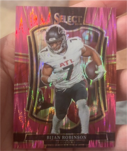 2023 Panini Select #7 Bijan Robinson — front