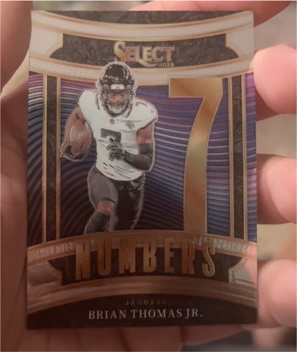 2020 Panini Select #7 Brian Thomas Jr. — front