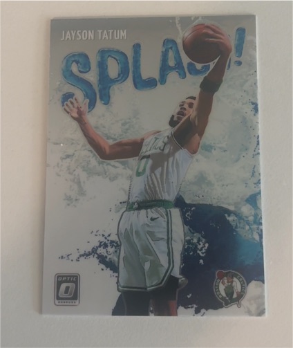 2020 Donruss Optic SPLASH! Jayson Tatum — front