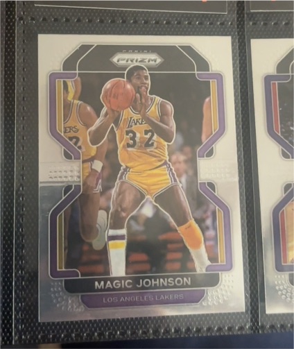 2021 Panini Prizm #32 Magic Johnson — front