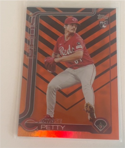 2022 Topps Rookies and Stars Chase Petty — front