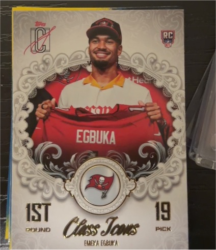 2023 Topps DC #19 Emeka Egbuka — front