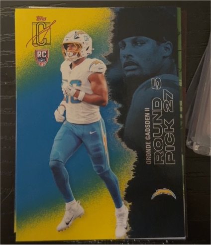 2023 Topps Chrome #RD5-27 Oronde Gadsden II — front