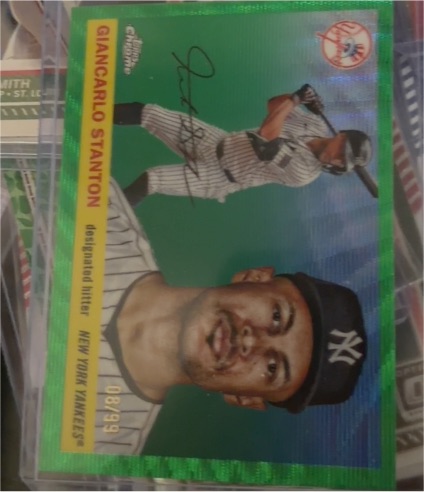 2022 Topps Heritage #HS-1 Giancarlo Stanton — front