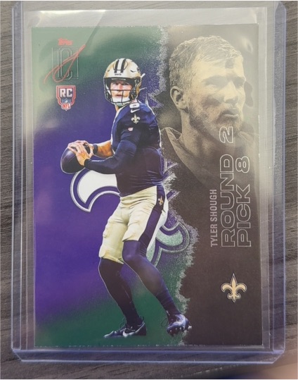 2022 Topps #RC Tyler Shough — front