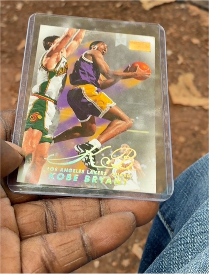 1996 Upper Deck #1 Kobe Bryant — front