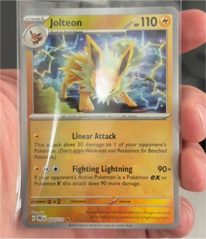 2023 Pokémon 029 Jolteon — front