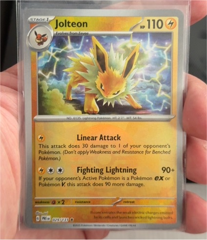 2023 Pokémon Scarlet & Violet #029 Jolteon — front