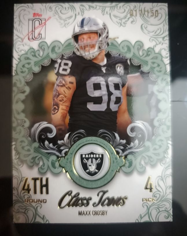 2021 Topps Class Jams #CJ-4 Maxx Crosby — front