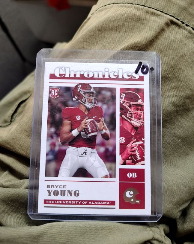 2022 Panini Chronicles Bryce Young Rookie Card — front