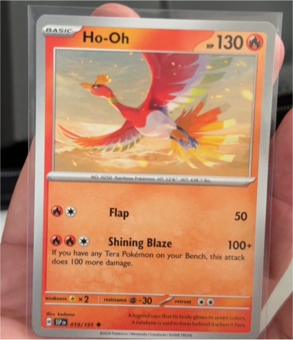 2020 Pokémon #019 Ho-Oh — front