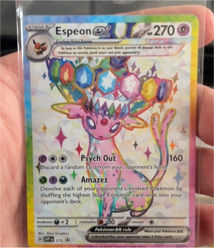 2017 Pokémon #175 Espeon GX — front