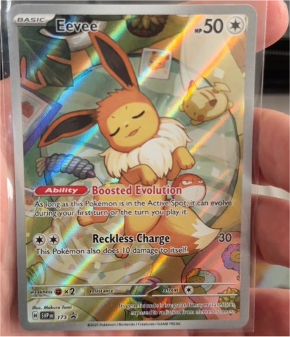 2025 Pokémon SWSH #173 Eevee — front