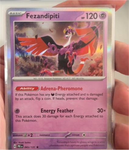 2022 Pokémon 045 Fezandipiti — front