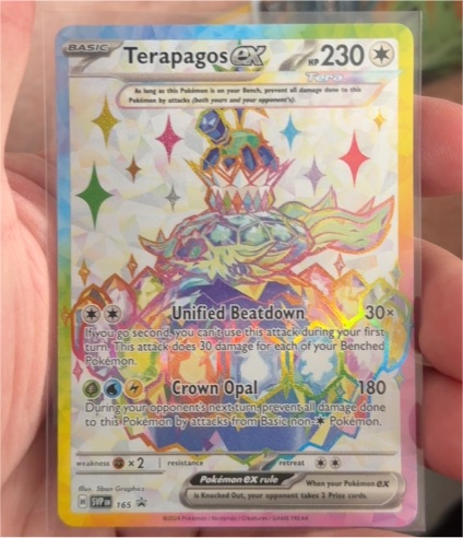2014 Pokémon SV49 #165 Terapagos ex — front