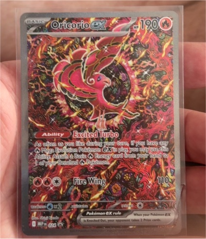 2015 Pokémon XY Evolutions #29 Oricorio EX — front