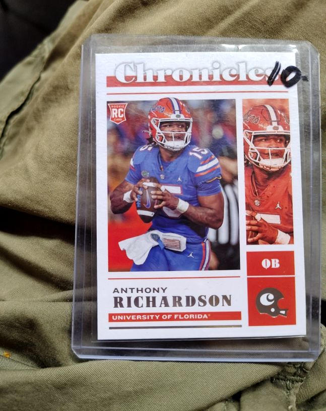 2023 Chronicle #10 Anthony Richardson — front