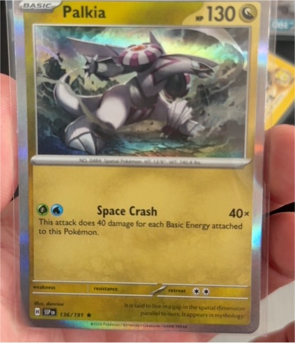 2024 Pokémon #136 Palkia — front